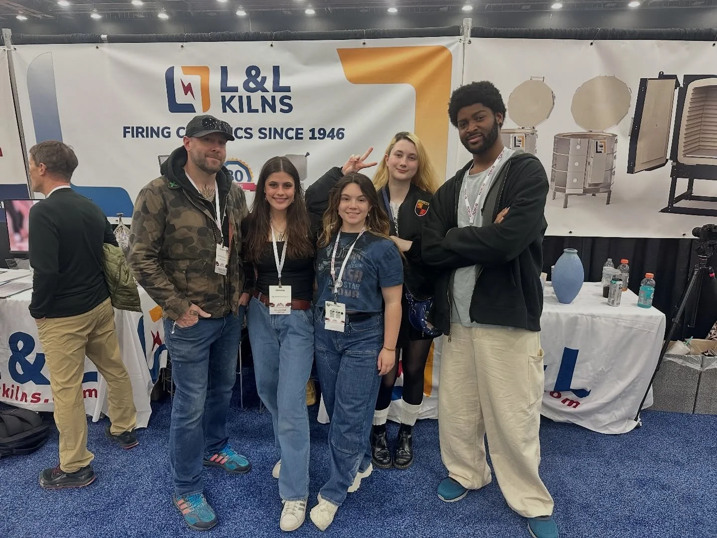 Just returning from Detroit for @nceca .  It was an action packed week with just not enough time for everything. I was able to bring four students with me and introduce them to a thousand friends. We couldn&rsquo;t do these things without the support