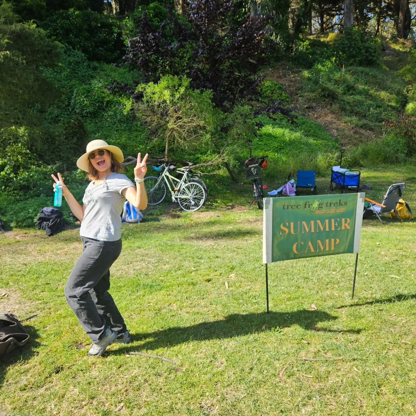 Meet your Summer 2026 Tree Frog team!

Our awesome educators convened in Lindley Meadow last week to learn what makes Tree Frog Treks special: connecting kids to the natural world through hands-on experience and self-directed learning, building conne
