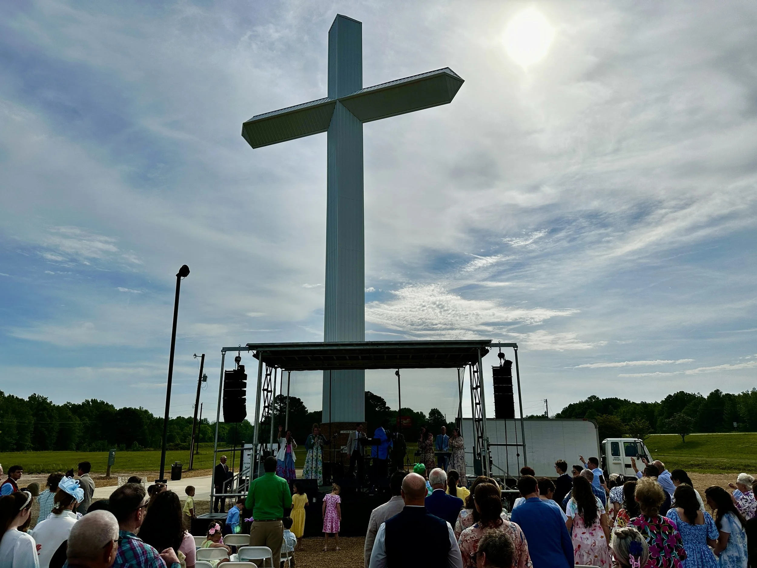 Easter Service Audio and Stage Aberdeen, MS