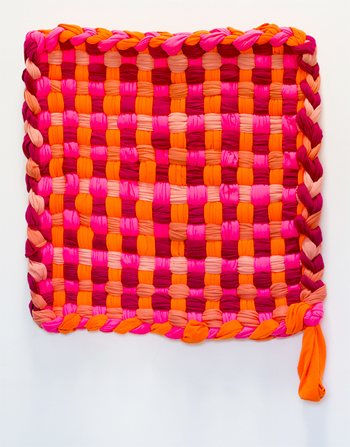 A Color Study of Pink, 2015 Fleece 60 x 60” Unique