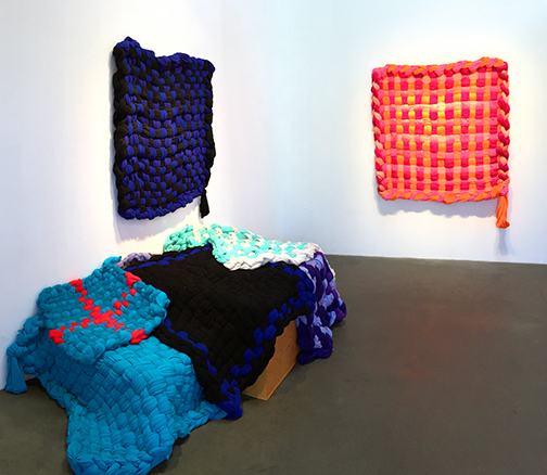 Installation view at Sloan Projects, 2015