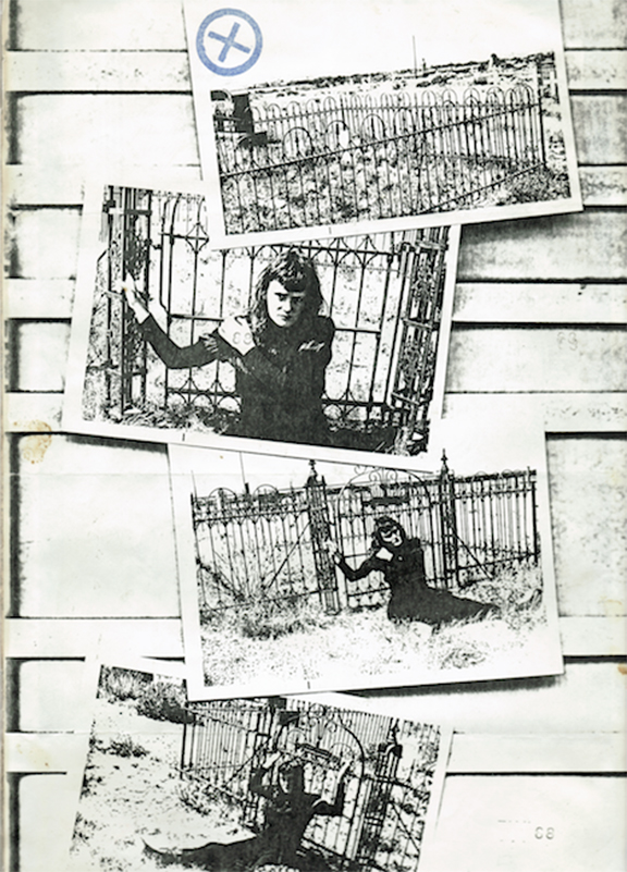 Excerpt from journal of Exene Cervenka c. 1974-1976