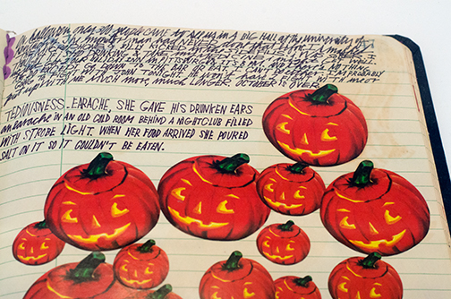 Excerpt from journal of Exene Cervenka c. 1970's - early 80s.