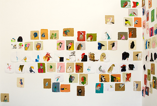 Installation at Sloan Projects, 2015