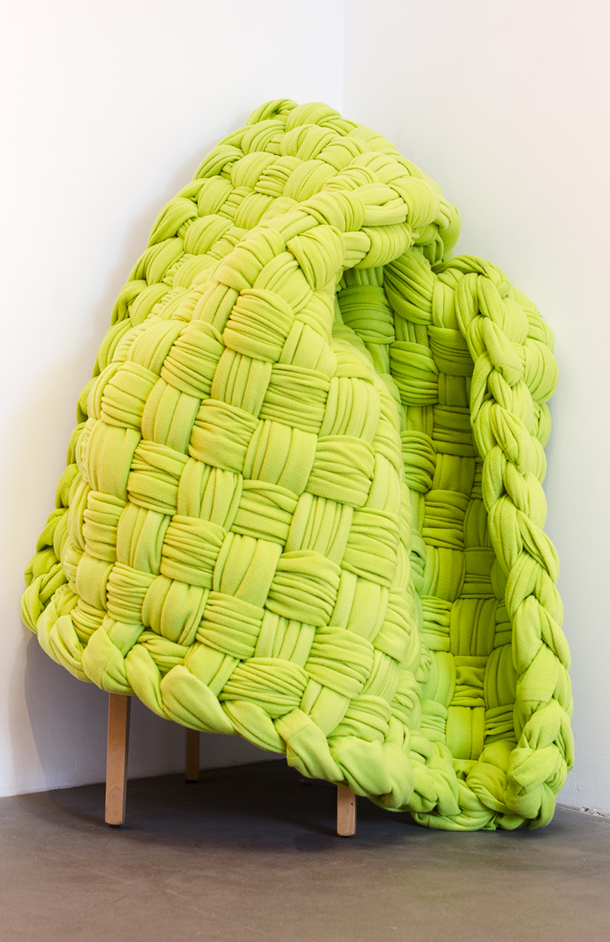 Chartreuse, 2015 Fleece 50 x 50 inches Unique