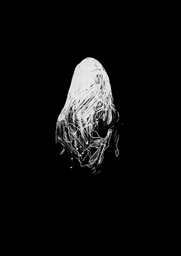 Karley Sullivan Calypso, 2014 5x7 inch Scratchboard, Unique