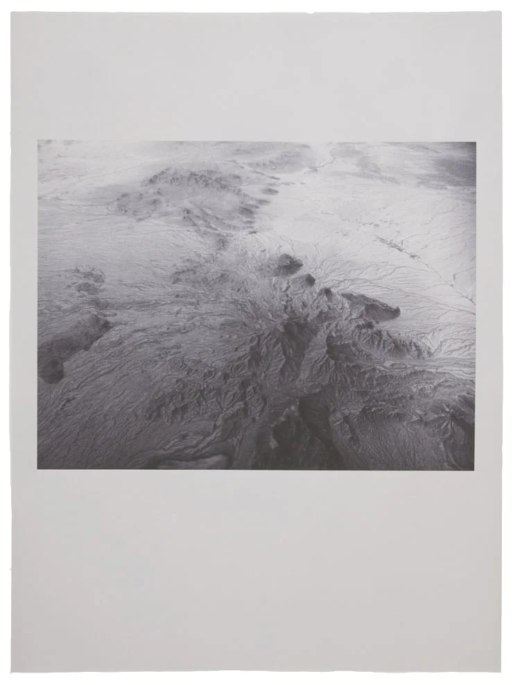 Alia Malley AZ_1149, 2012 / 2015 Unique pigment print on newsprint Sheet: 18 x 24 inches / Framed: 20.25 x 26.25 inches