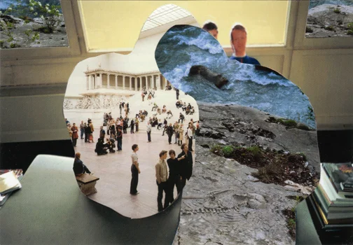 Melinda Gibson Photomontage III Pages 106, 136, 202 of "The Photograph as Contemporary Art", 2009-2011 Unique collage work 140 x 97 mm