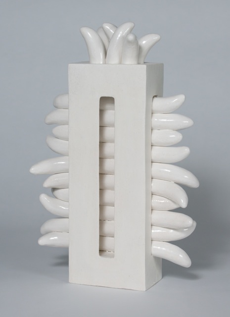 Elizabeth Orleans Portal , 2015 Glazed ceramic 10 x 3.25x 15.25 inches