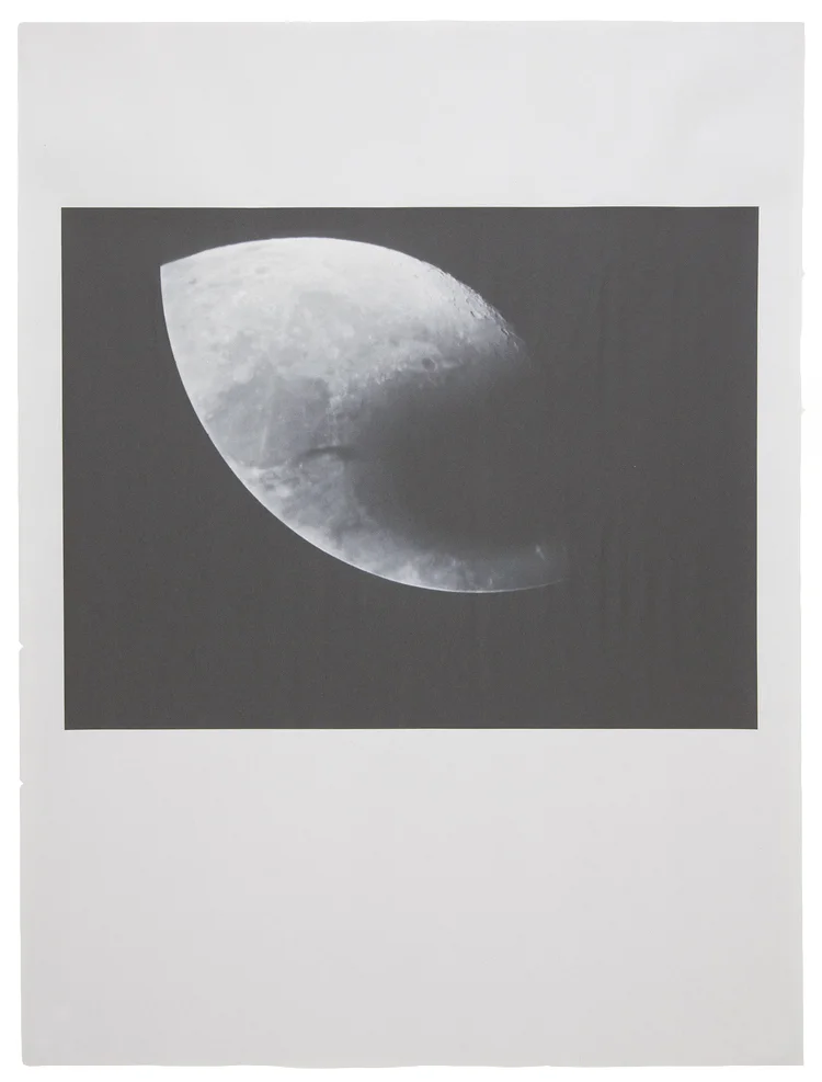 Alia Malley BS_3787 , 2014 / 2015 Unique archival pigment print Unique pigment print on newsprint Sheet: 18 x 24 inches / Framed: 20.25 x 26.25 inches $2,700 mounted and framed