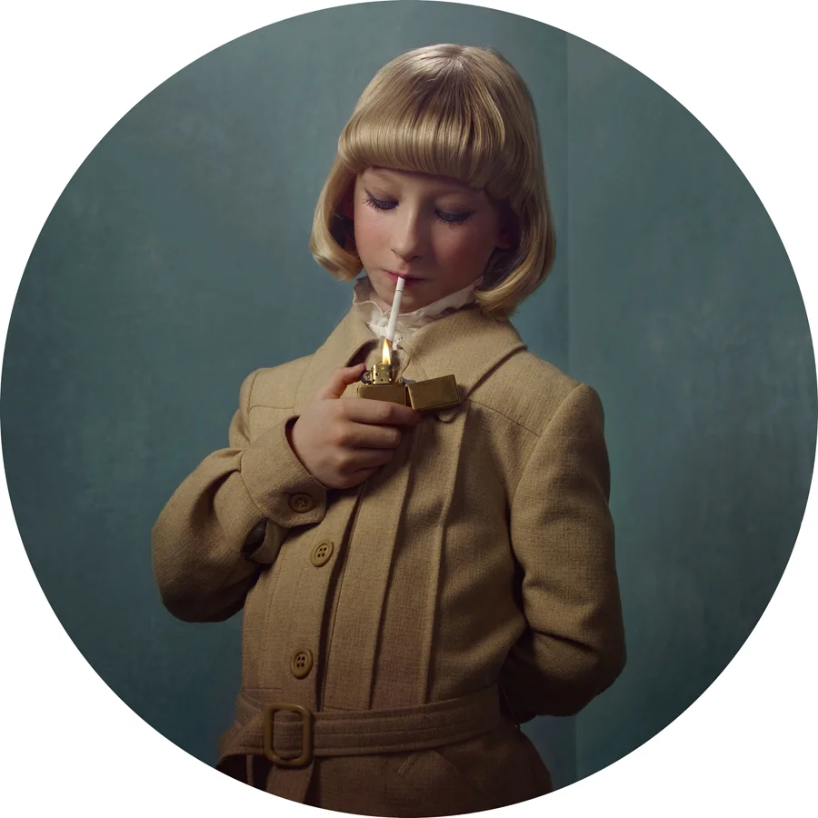 Frieke Janssens White Filter Circular photograph face-mounted to plexi 43.3 inches / Edition of 2 / $5,900. 35 inches / Edition of 12 / $5,450. 27.5 inches / Edition of 5 / $4,250. *prices do not include shipping overseas