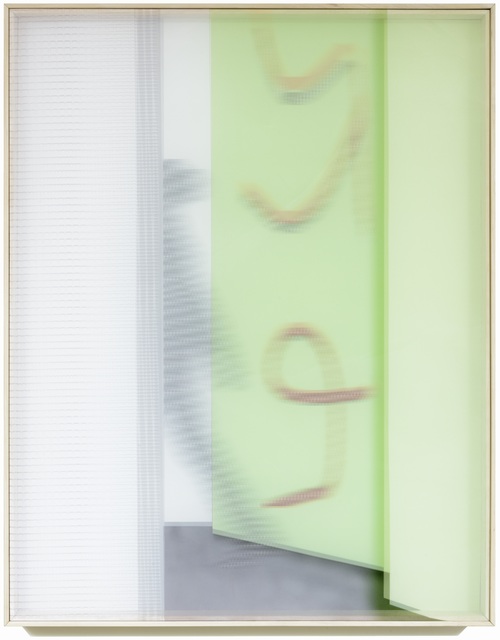 Adele Mills Stage Left , 2016 30 x 38 inch Mixed Media / Kinetic Object Print on fabric over print on paper, framed in custom shadow-box From a limited edition of 5