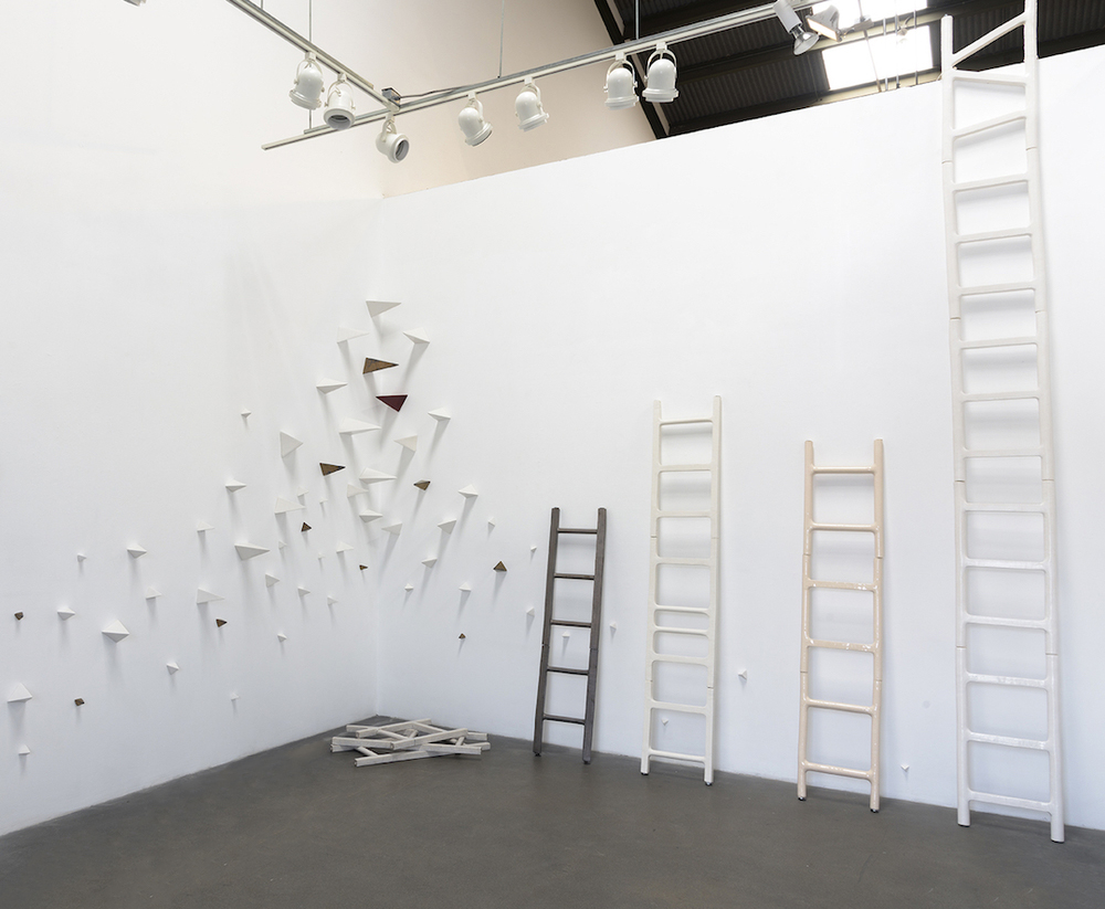 Elizabeth Orleans Giant Steps, Installation View, 2016
