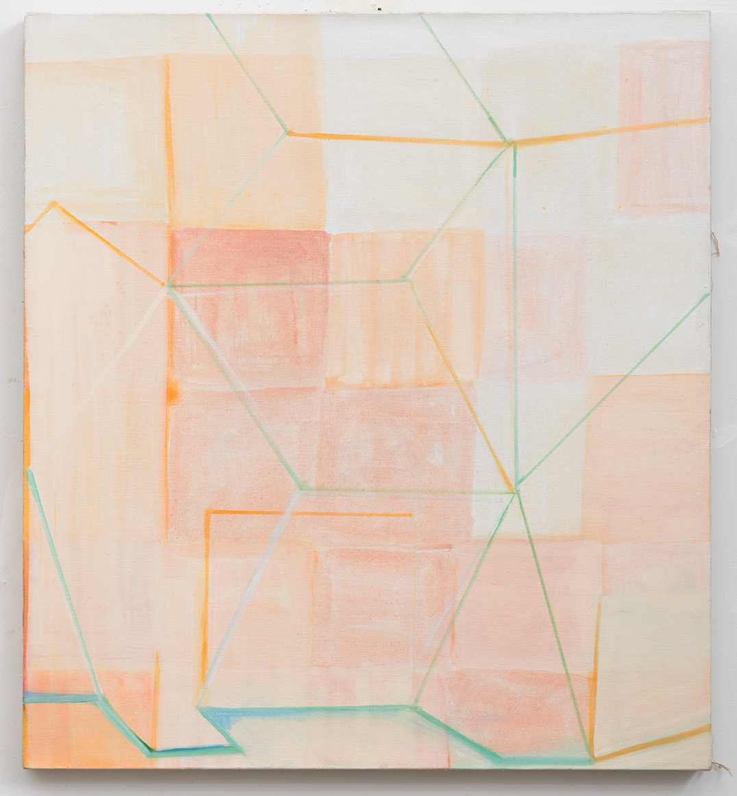 Rebecca Puga Afterthoughts , 2012 Oil on canvas 40 x 40 inches
