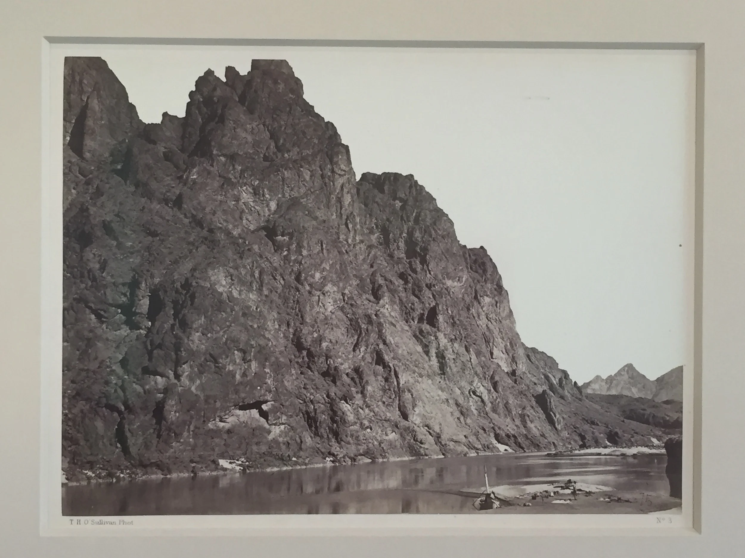 Timothy O’Sullivan Black Canyon , 1871 Vintage albumen print
