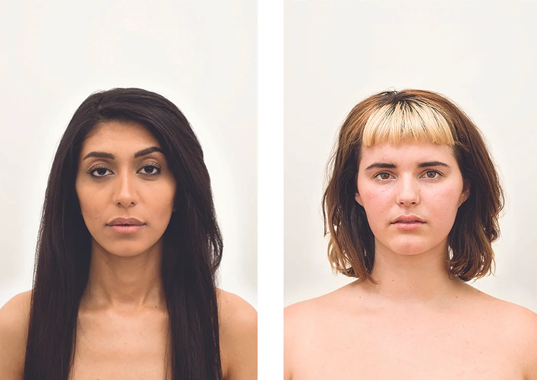 Amanda Vincelli Regimen Portrait Arrangement E , 2014 / 2015 Set of 2 from the series, Regimen From a limited edition of 5 Individual portraits: 12.5 x 18.75 inches Archival pigment prints with UV matte overlaminate