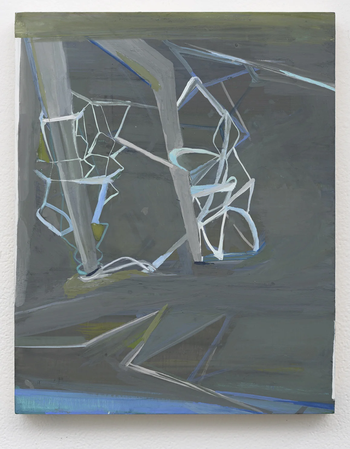Rebeca Puga After Hours , 2016 Gouache on wood panel 8 x 10 inches