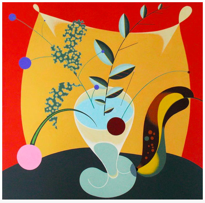 Joy Taylor Life-Like (simplicity), 2011 Acrylic and casein on panel 18 x 18 inches $3,200.