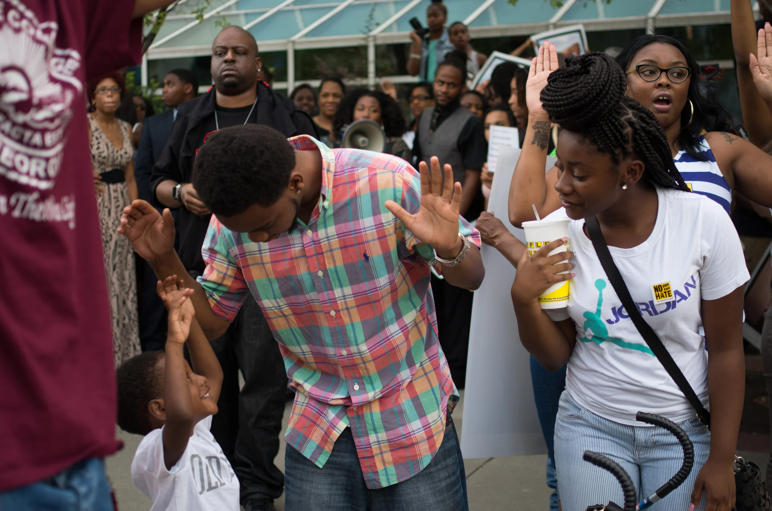 In response to the August 2014 police shooting of Mike Brown in Ferguson, MO, activists in Atlanta organized #ITSBIGGERTHANYOU. It describes itself as "a growing, sustainable platform for social change in Atlanta". #ITSBIGGERTHANYOU protest (Atlanta, GA)
