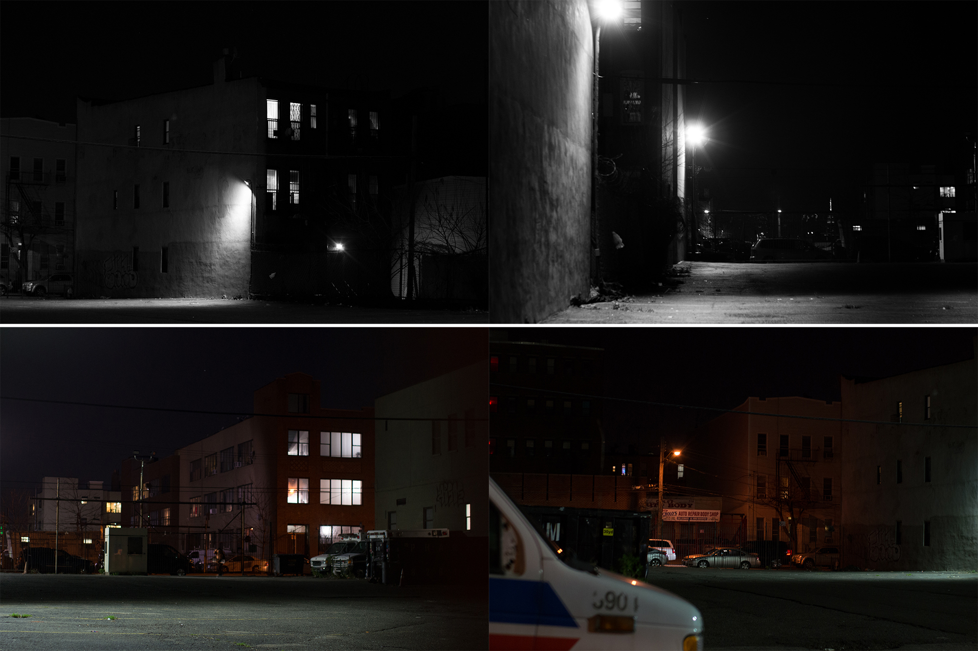 1/3 I set out originally with a different exercise in mind — which turned out fine, but I liked this accidental concept better. The top row is the same subject shot from different sides, edited. The bottom row is where I was standing when I shot the photos above, unedited.