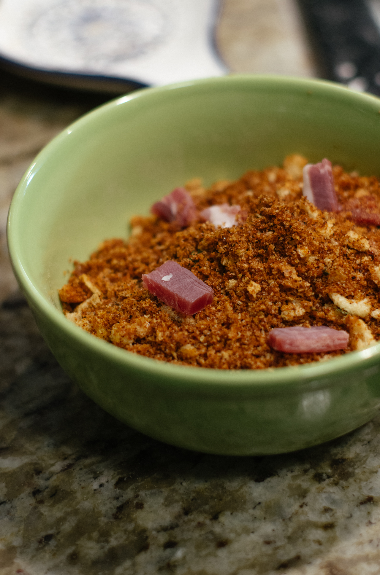 Migas de Pastor: These are Spanish-style migas, which I suppose was only right for my first attempt, given my background. They are very good and very easy and I ate a few spoonfuls just like this before…