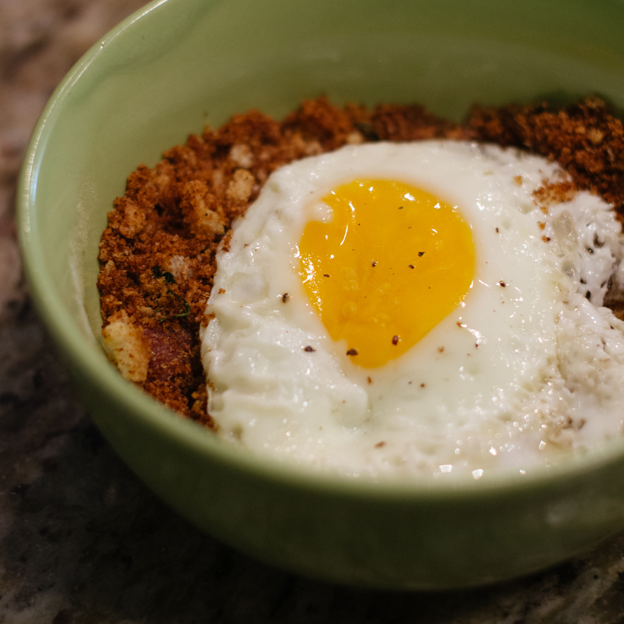 …I put an egg on it. Even better.