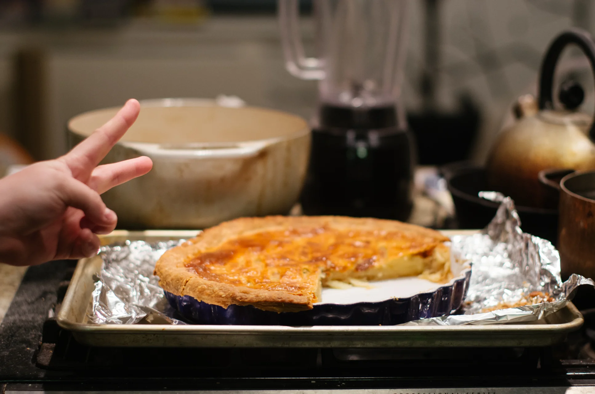 I had tart dough (Samin Nosrat, Salt, Fat, Acid, Heat ) hanging around my freezer so I defrosted it and made this Savory Potato Tart (David Tanis for the New York Times).