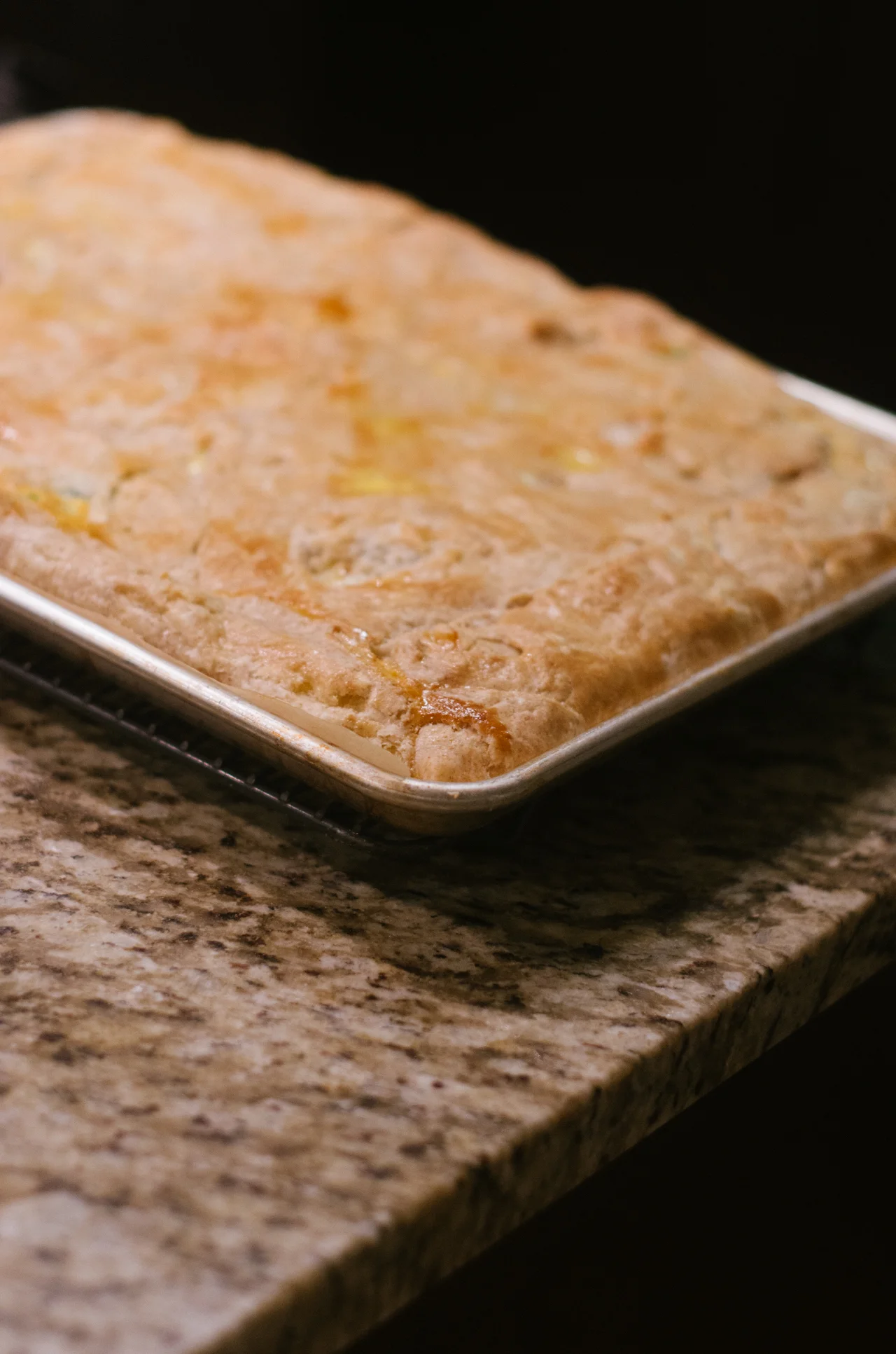 This Breakfast Slab Pie ( Smitten Kitchen ) was, indeed, my breakfast for a couple of weeks.