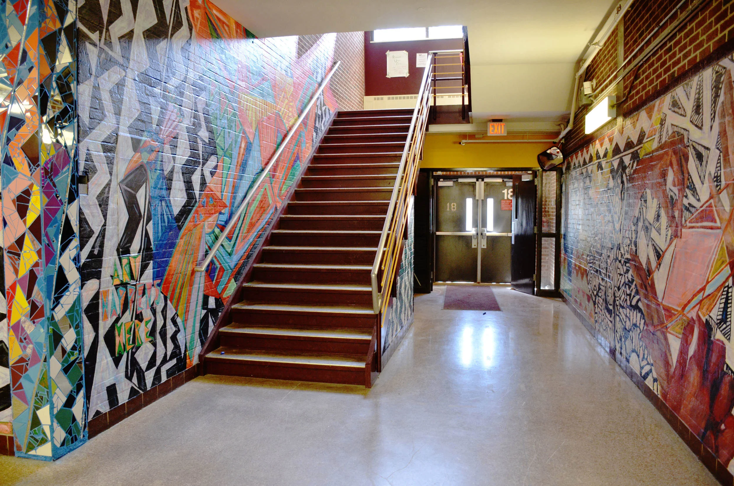 The Roosevelt Arts Wing Mural