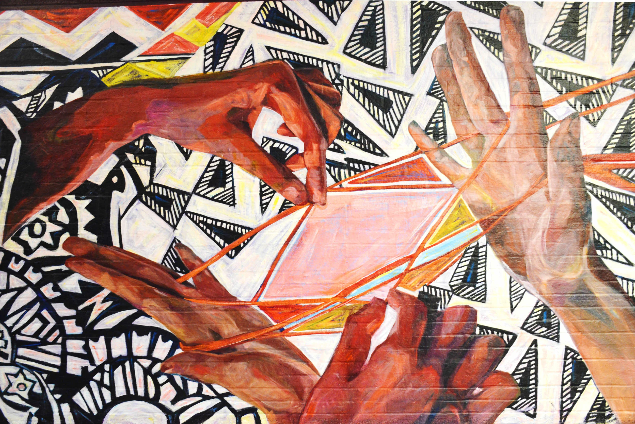 The Roosevelt Arts Wing Mural