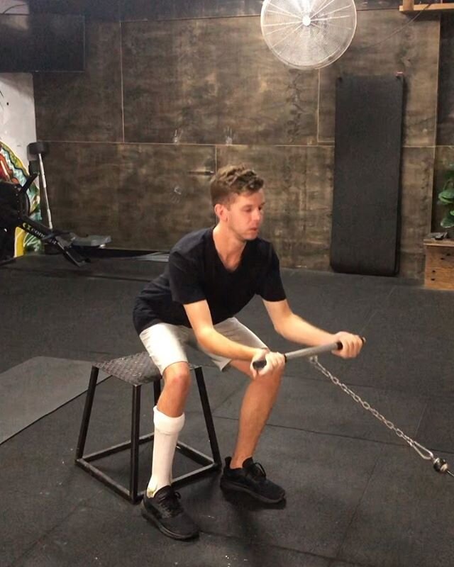 The Dedication and Disciple of Nick see&rsquo;s him moving today with much improved stability, posture and functional strength! Love your work @nickrussell__ 🏋️&zwj;♂️
.
.
.
. .
#alwayssmiling 
#disciplineanddeterminationtoyourpractice 
#theysaidhew