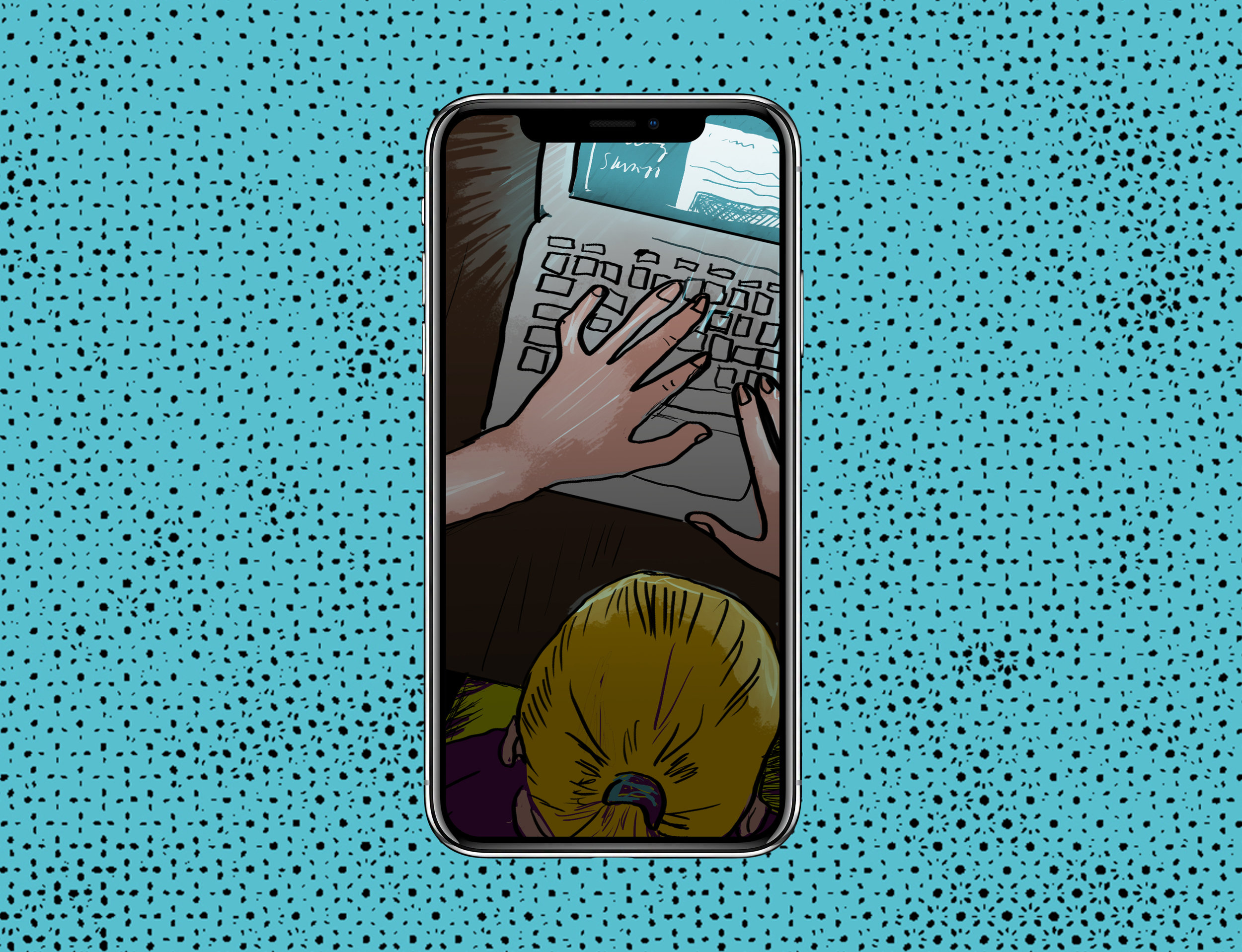 The movie was illustrated and animated both for web and for instagram (verticle version)