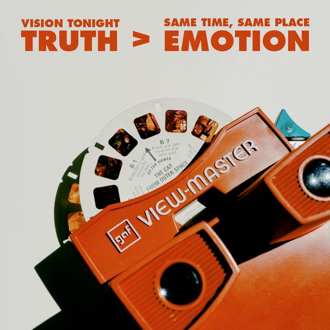 Tonight Spencer will give a message on the dangers of letting your emotions influence your beliefs. Be there or be square!