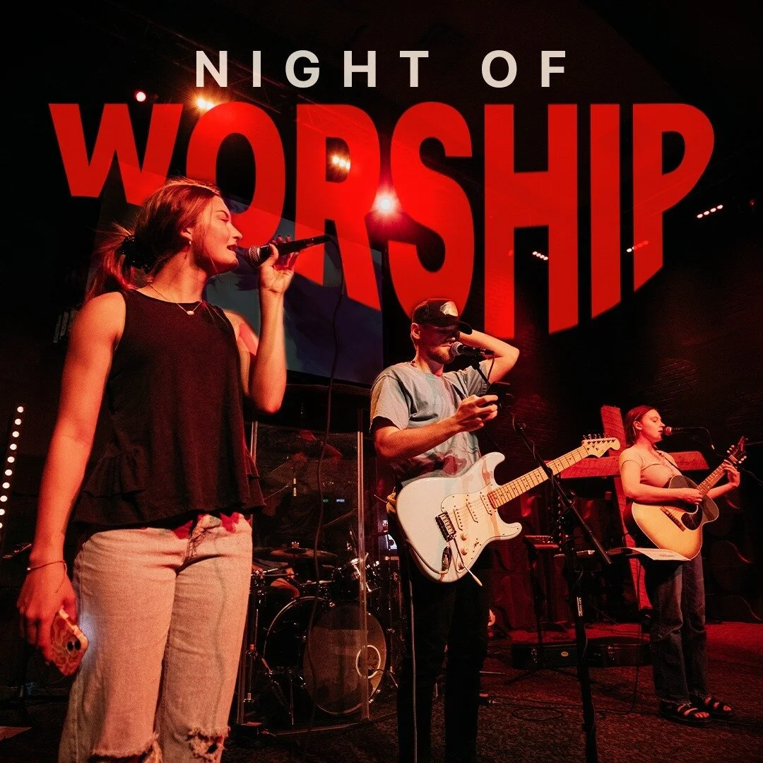 Tonight we've got a special service planned for you guys. Join us for an unforgettable night of worship led by your peers!