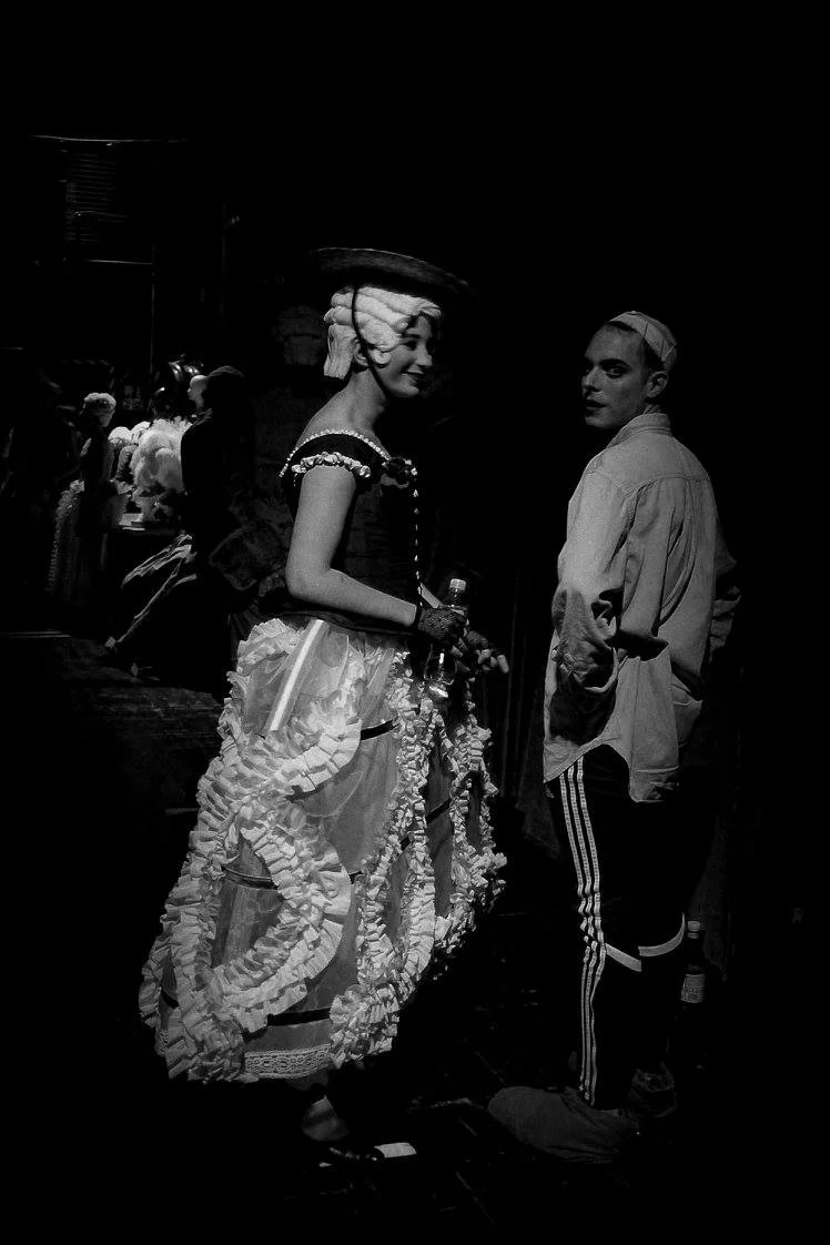 backstage in Bordeaux