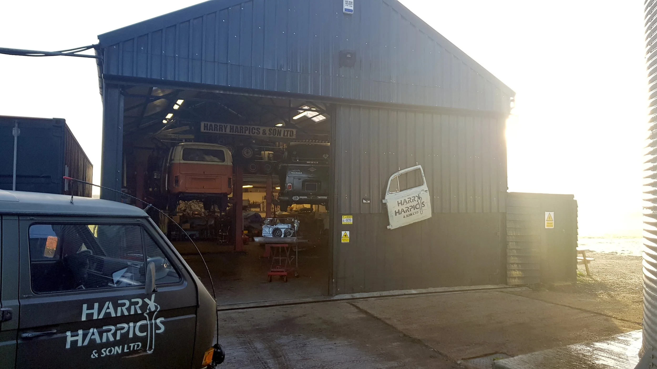 Our current workshop (Better picture coming when the weather improves)