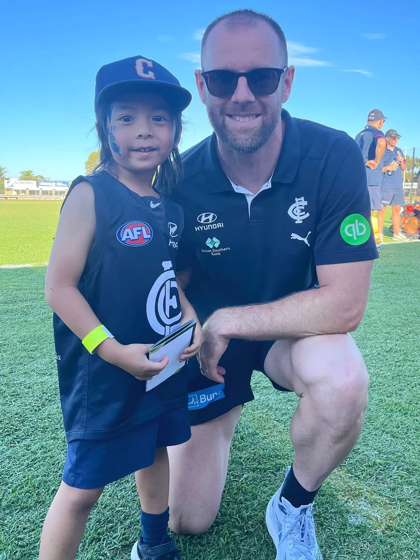 @dochertysam - Universally loved on and off the field, and a firm favourite in our family.  Our son will never forget the moment you signed his Pok&eacute; Ball - it proudly sits on our dining room mantelpiece. Thank you for the memories and wishing 