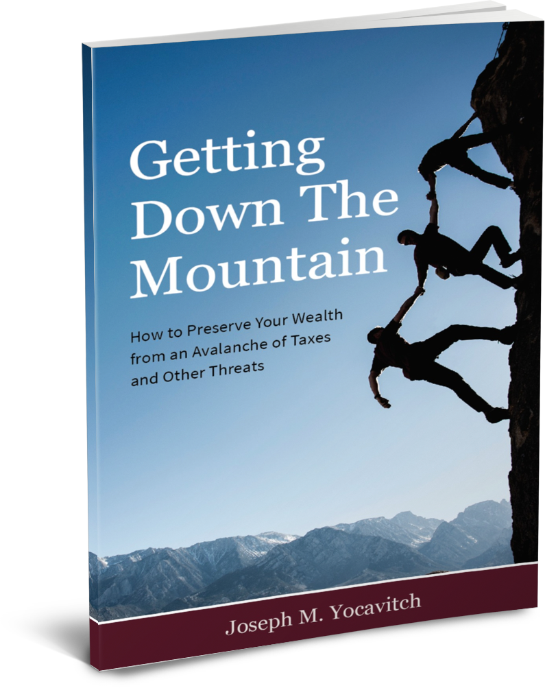 Getting Down The Mountain by Joe Yocavitch