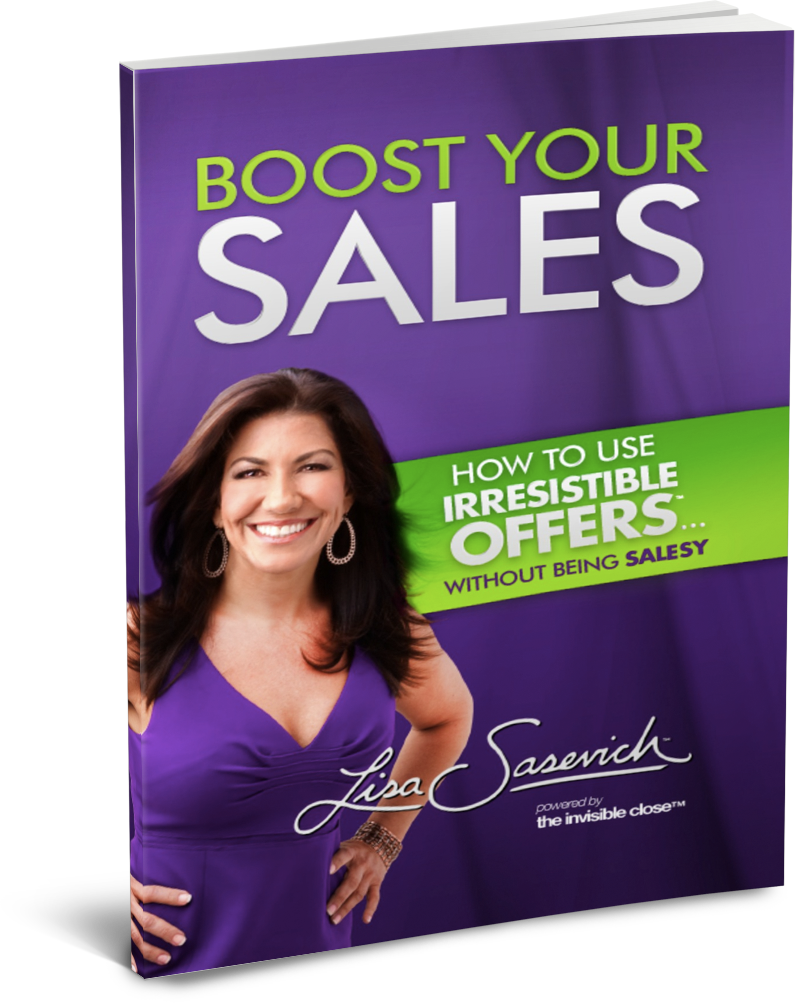 Boost Your Sales by Lisa Sasevich