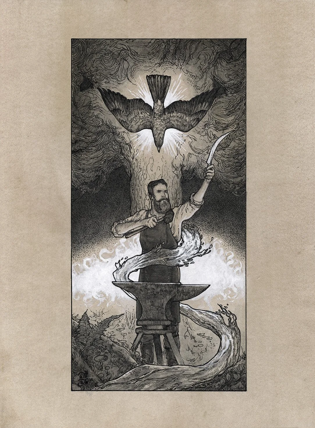 Creation Through Elemental Unification