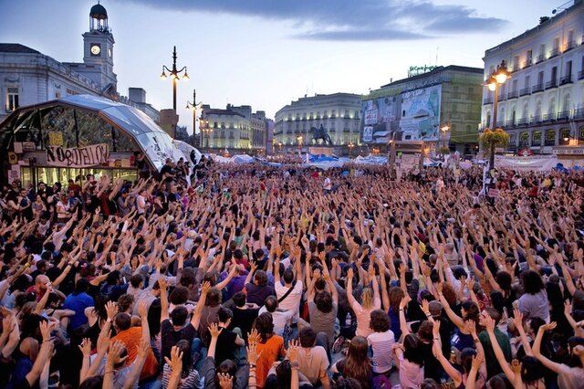 Yes he can!' How Spanish indignado Pablo Iglesias aims to use a wave of protest to build 'a decent country', Spain
