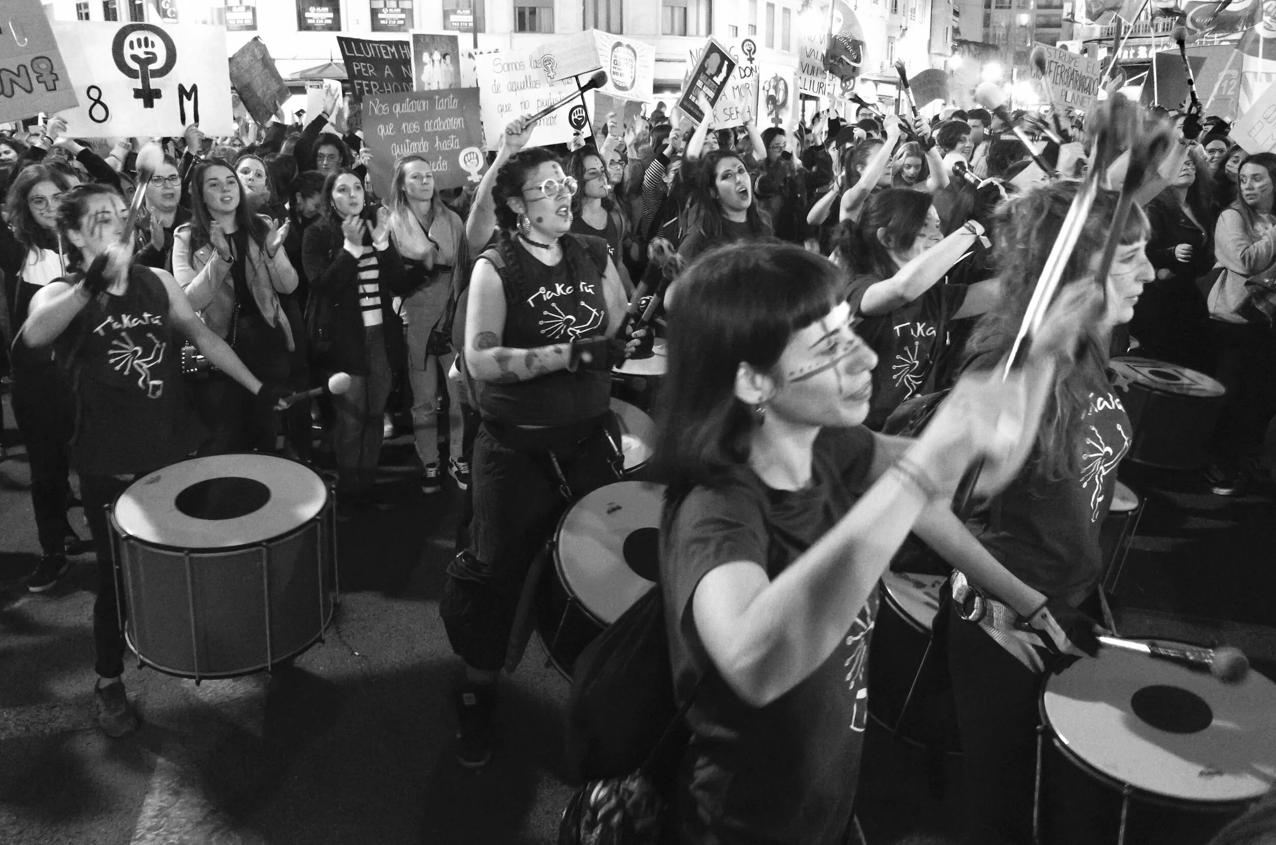 Feminist strike in Valencia, 8th march 2019