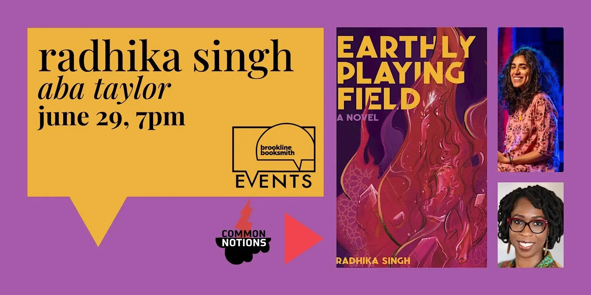 Radhika Singh with Aba Taylor: Earthly Playing Field | Brookline, MA