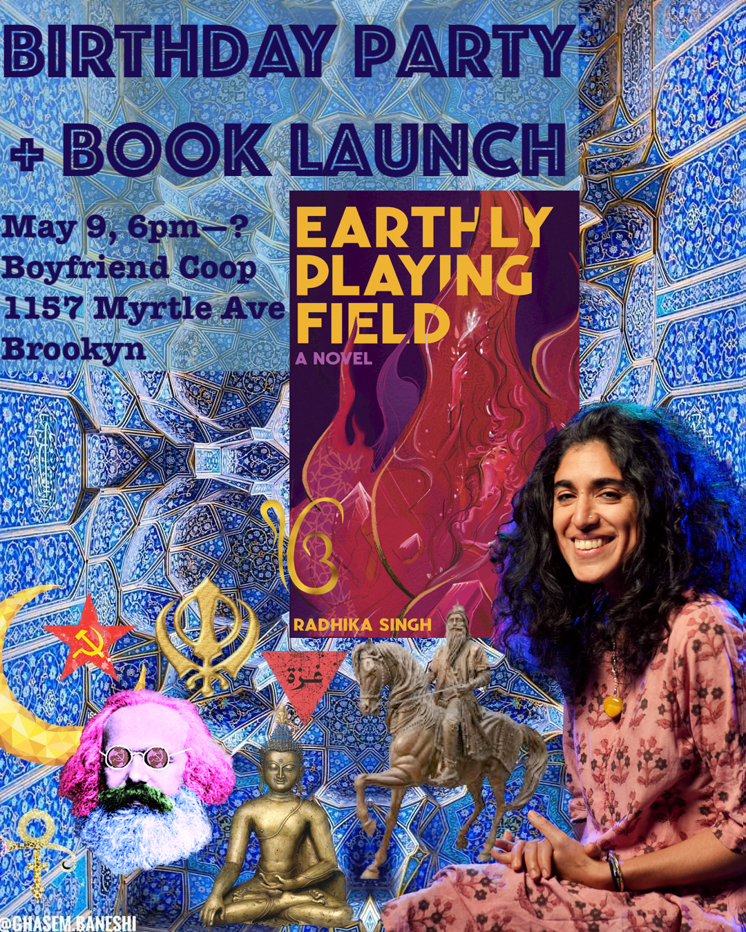 Earthly Playing Field Book Launch + Birthday Party | Brooklyn, NY