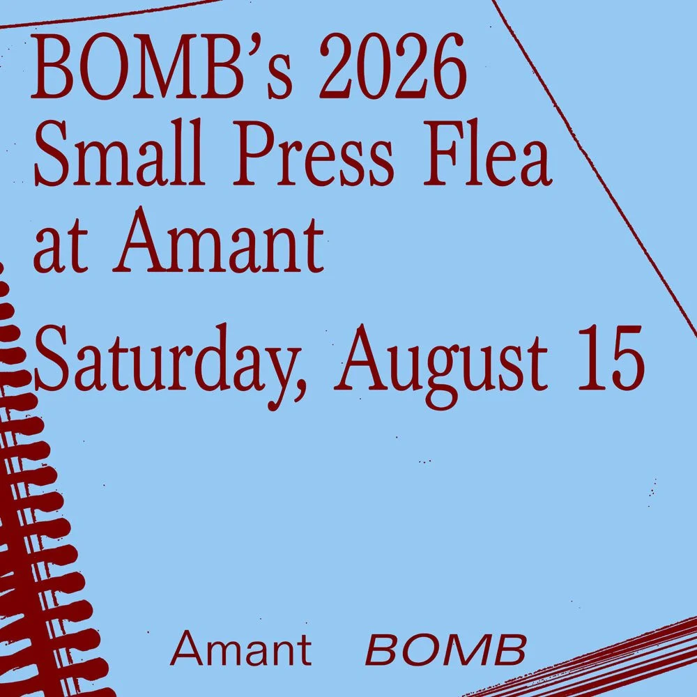 BOMB’s Small Press Flea 2026 | NYC