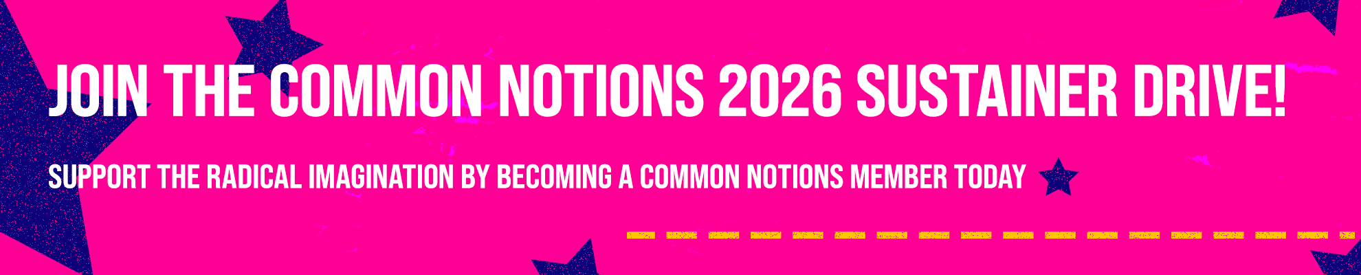  promotion for common notions membership drive via withfriends 