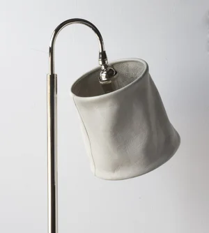 SERIES 01 FLOOR LAMP - ASH - POLISHED NICKEL — ADAM OTLEWSKI