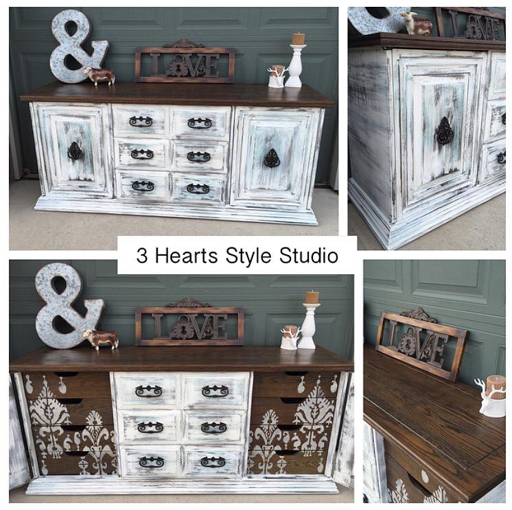 Rustic Farmhouse Dresser - Painted Furniture Collection Denver, Colorado