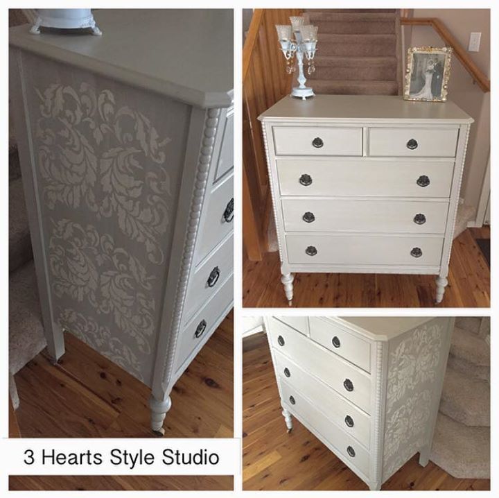 Farmhouse Antique Gray Dresser - Painted Furniture Collection Denver, Colorado
