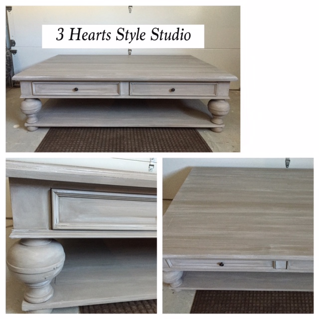 Rustic Coffee Table - Painted Furniture Collection Denver, Colorado